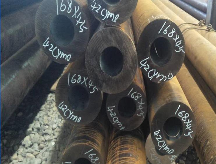 巴林右42CrMo钢管淬火_高硬度耐磨合金管加工